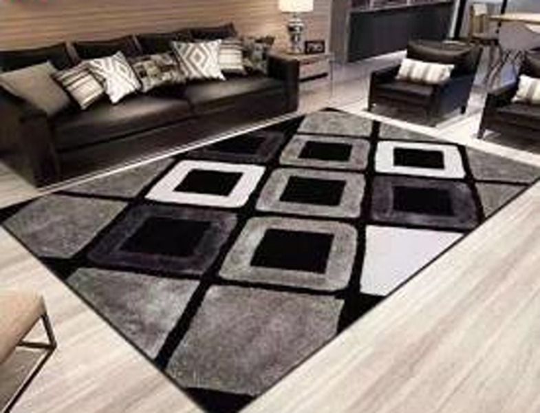Modern 3D Geometric Design 3dx Rug Rug - BA8 - 120cm by 160cm