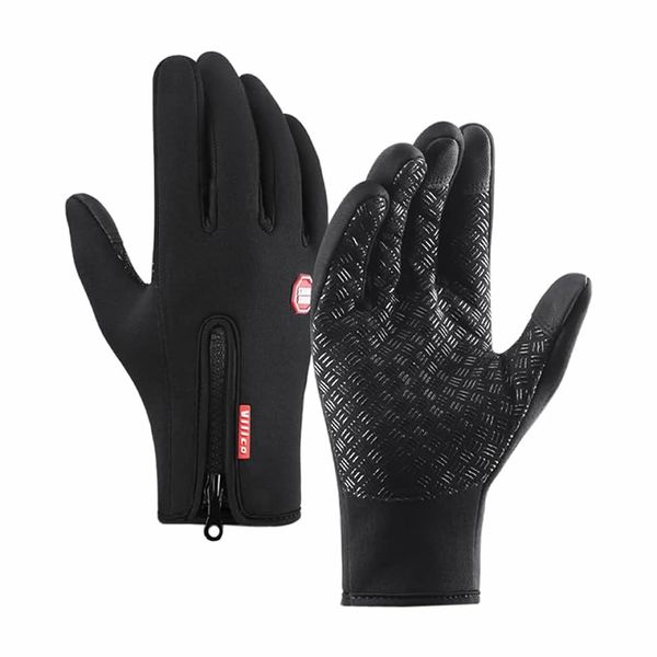 Winter Gloves for Men &amp; Women, Waterproof Touch Screen Anti-Slip Gloves
