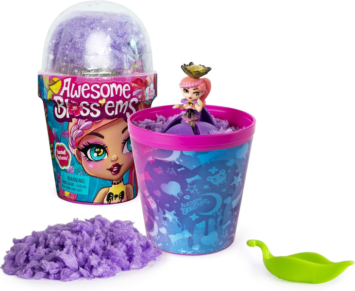 Awesome Bloss'ems Surprise Growing Doll - Magical Flower Pot Playset