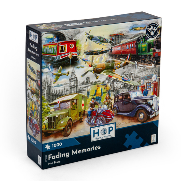 House of Puzzles - Fading Memories - 1000 Piece Jigsaw Puzzle