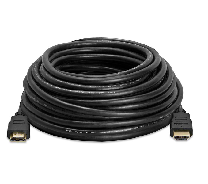 30m High Speed HDTV Cable - Black