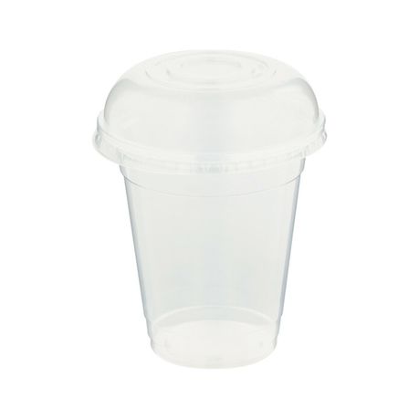 Bright White Plastic Cups, 20-Count
