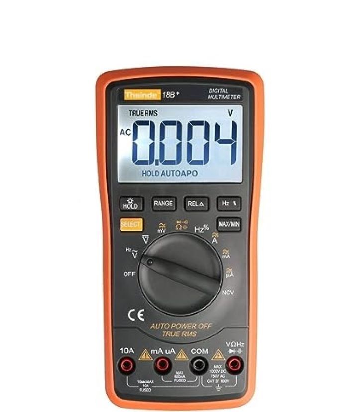 Digital Multimeter (Backlit) HP-605A Adapter 600A AC/DC Current | Shop ...