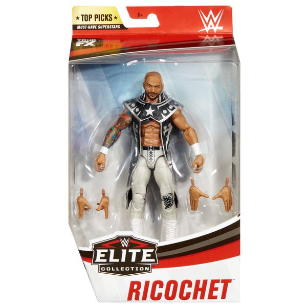 WWE Top Picks Ricochet Elite Collection Action Figure