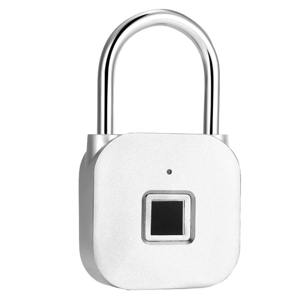 Waterproof USB Smart Charging Fingerprint Padlock