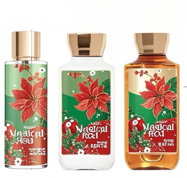 Festive Floral Body Care Gift Set