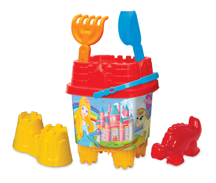 Big Castle Bucket Set with Picture