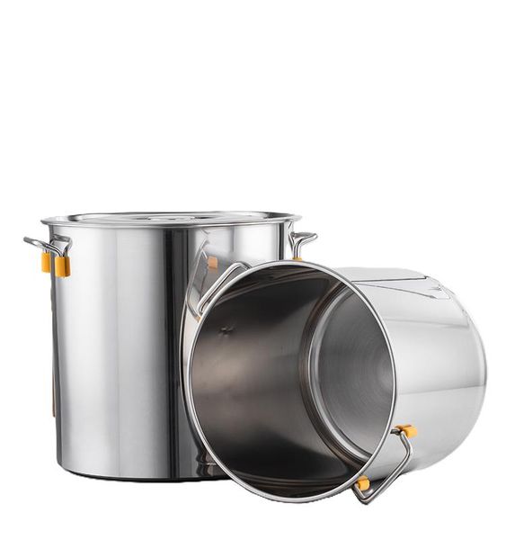 Stock Pot Stainless Steel Combo Set 1 x 10ltr &amp; 1 x 20Ltr