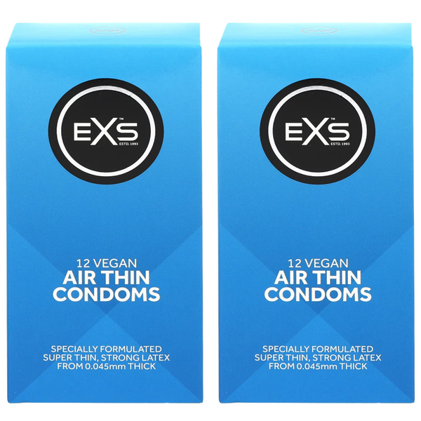 2 x 12 pack EXS Air Thin Condoms - (24 condoms)