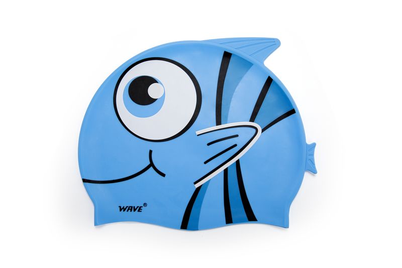Wave Splash Kids Silicone Swim Cap Size 3-6 years