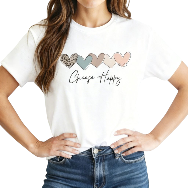 Women's T-Shirt - Choose Happy