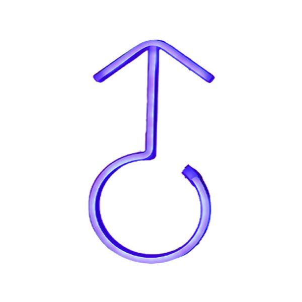 LED Boy Sign Wall Room Lamp FA-A70