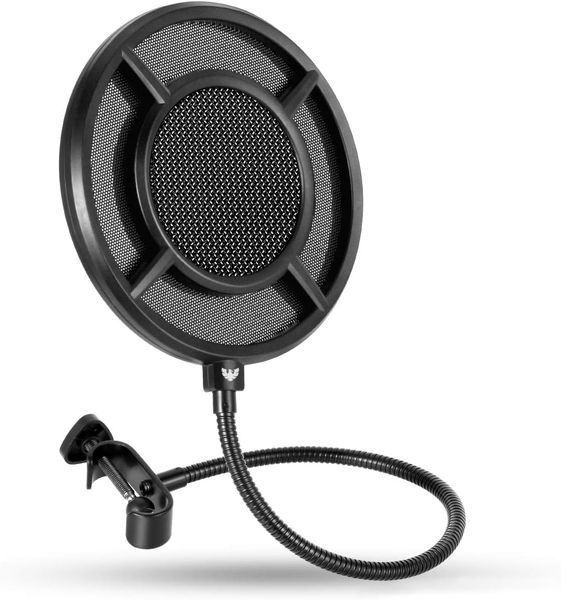 Mic Pop Filter, Professional Mic Pop Filter Mesh for Any Other Mic