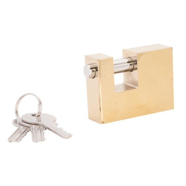 Trojan Brass Insurance Padlock 60mm