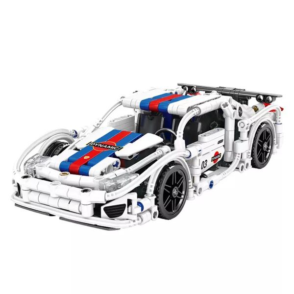 Kids &amp; Adults Racing Sports Car Building Blocks Set