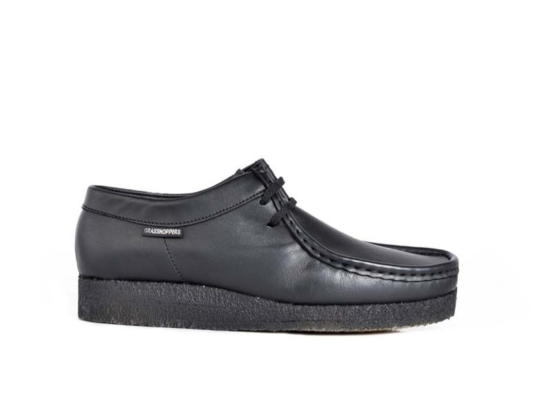 Mens Grasshoppers, Denver, Casual Black Lace Up