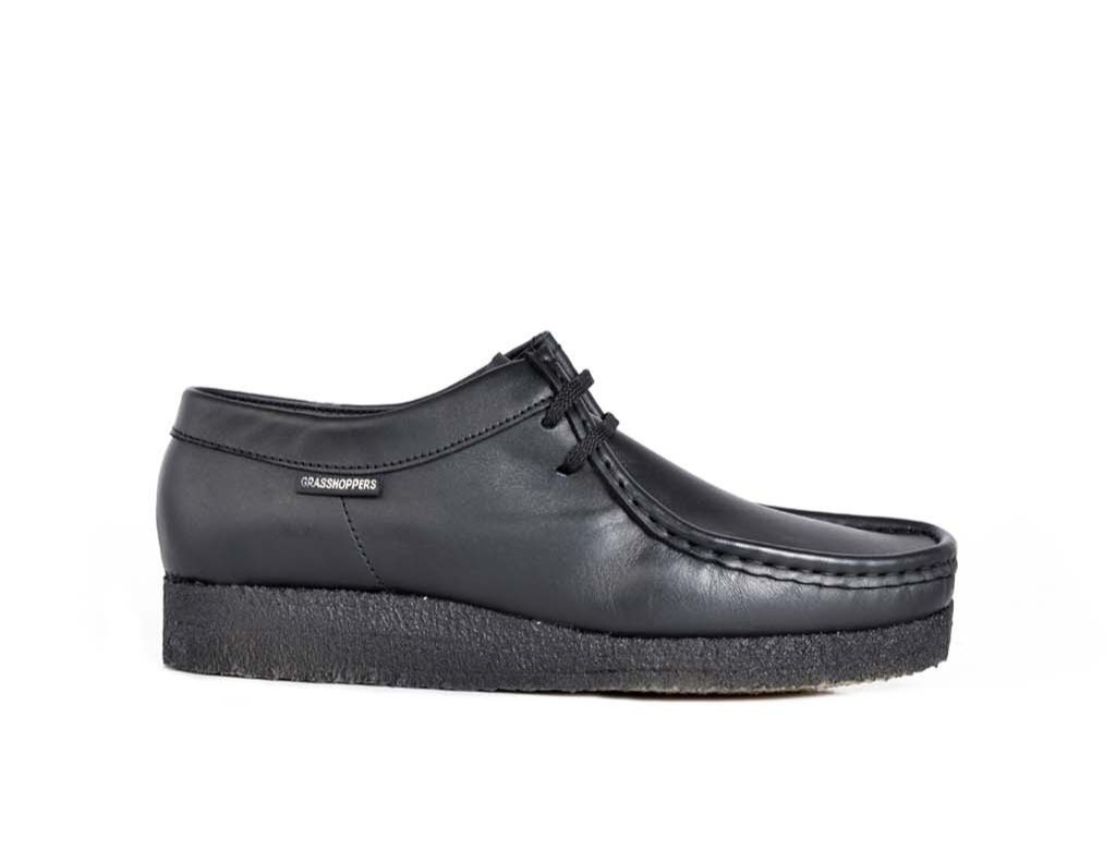 Mens Grasshoppers, Denver, Casual Black Lace Up | Shop Today. Get it ...