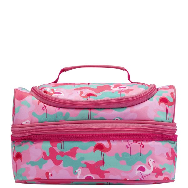 Flamingo Camo Double Lunchbox