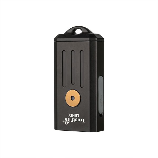 Trustfire Black Minix White &amp; Red Led Flashlight 320 Lumens 86m Throw