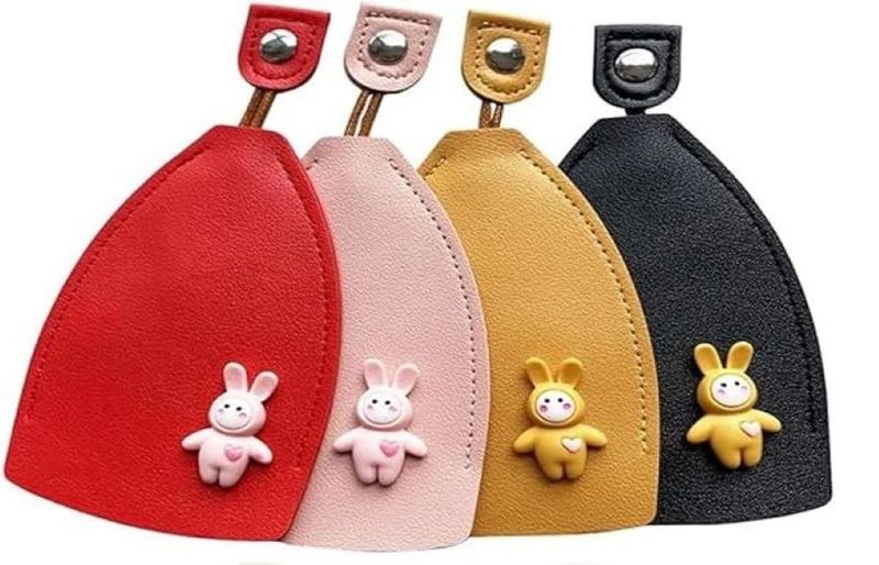 PU Leather Car Key Organizer -4PCS