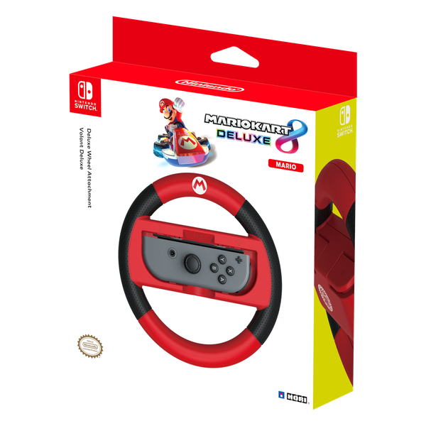 Mario Kart 8 Deluxe Racing Wheel (Mario) for Nintendo Switch