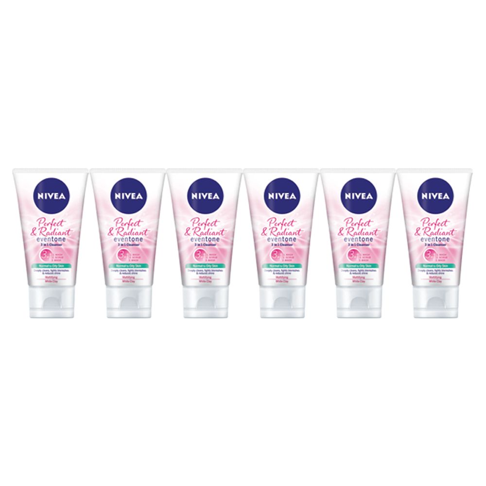 nivea perfect and radiant 3 in 1 detox cleanser
