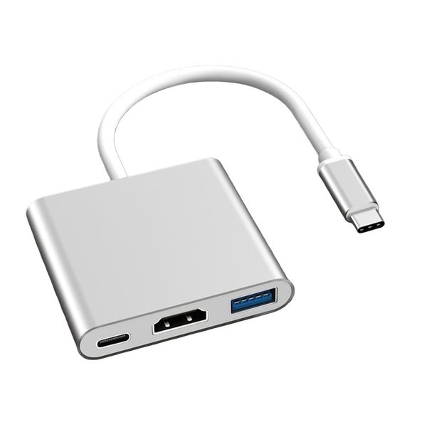 USB-C Hub with HDMI USB Card Reader Compatible with Android Phone