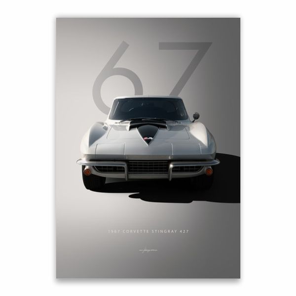 1967 Corvette Stingray Poster - A1