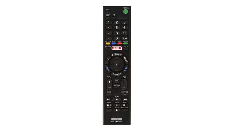 RMT-TX100U Replacement Remote Control for Sony LED Smart TV Netflix