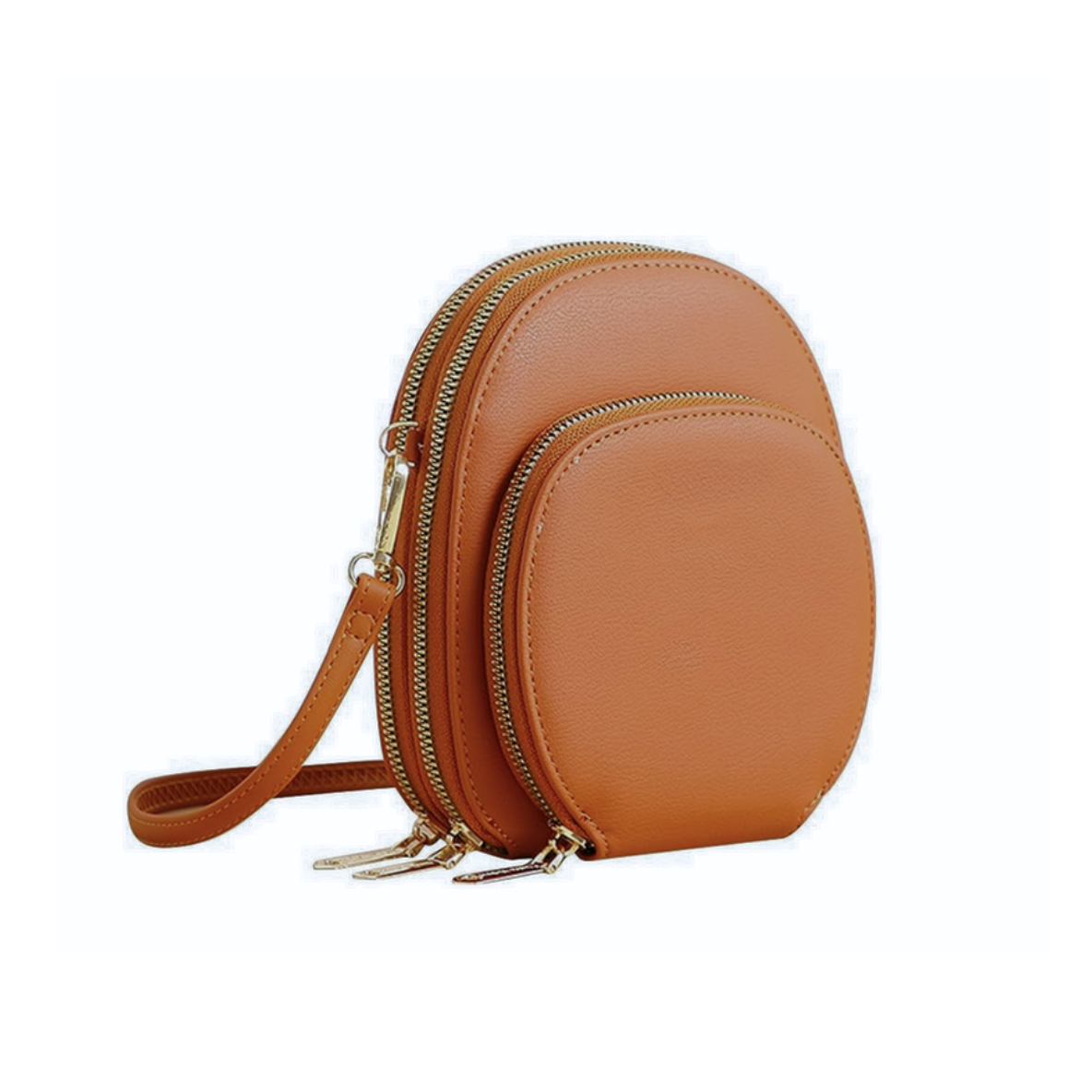 Faux Leather MultiPocket Sling Bag Shop Today. Get it Tomorrow!