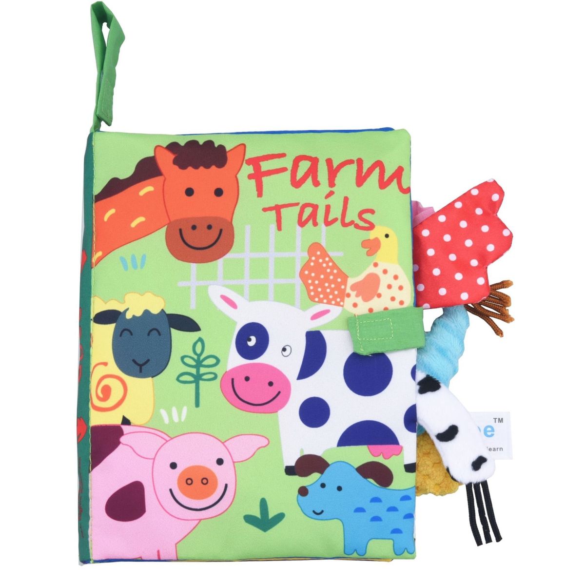 Premium Soft Cloth Baby Book - Farm Tails | Shop Today. Get it Tomorrow ...