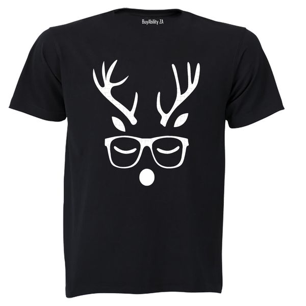 Christmas Mr Reindeer - Adults - T-Shirt