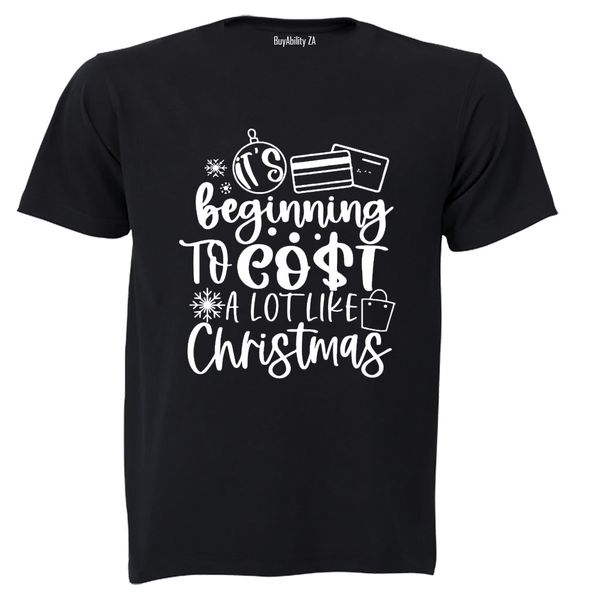 Cost A Lot - Christmas - Adults - T-Shirt