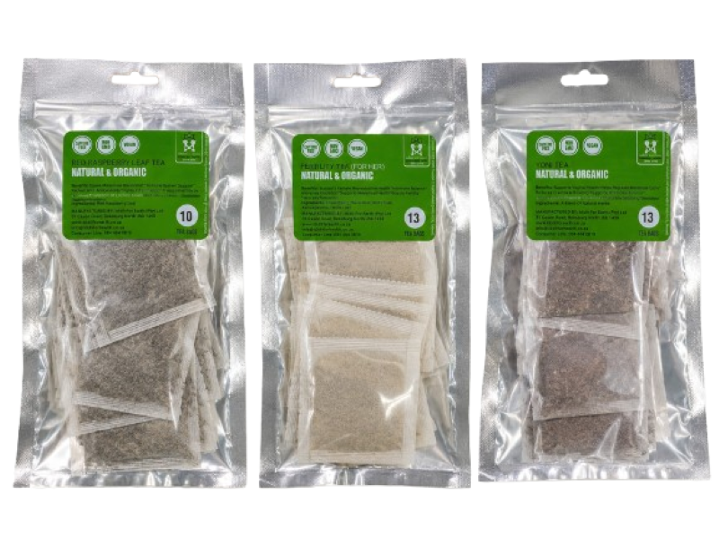 Ididit For Earth Women Wellness Tea Bundle Red Raspberry Fertility &amp; Yoni