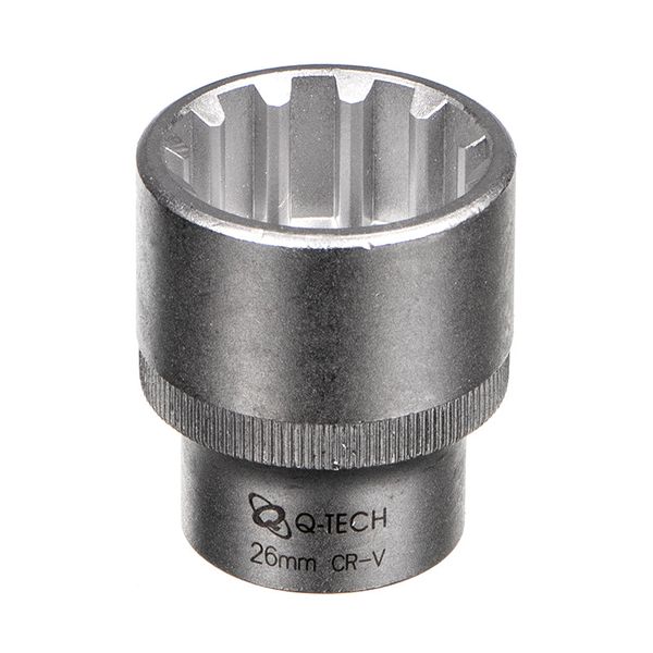 Q-Tech Spline Socket 26mm