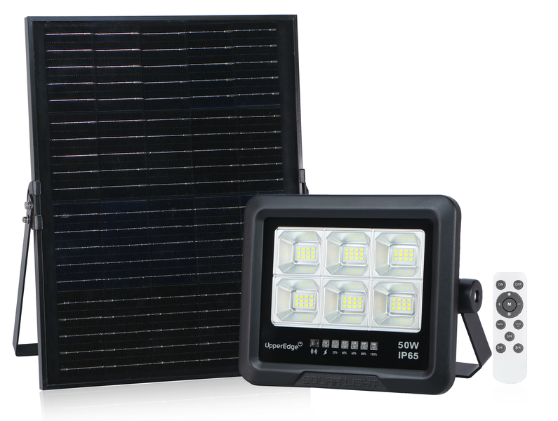 Upper Edge - 50W Solar Flood Light with Remote