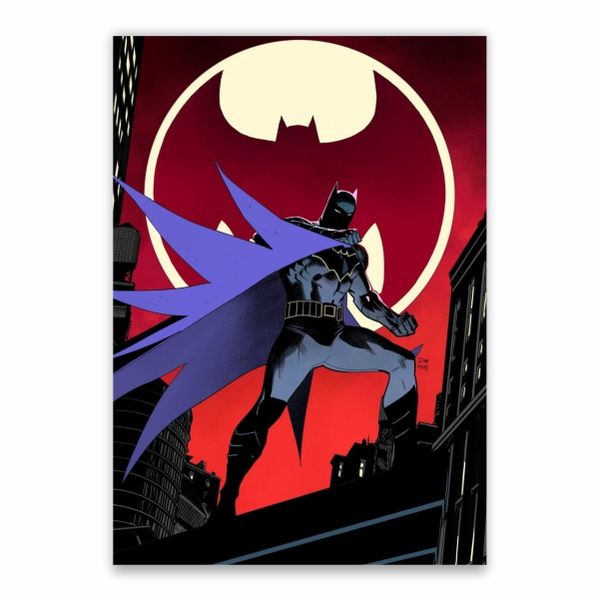Batman And The Bat Signal Poster - A1