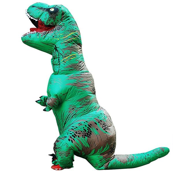 Green Inflatable T-Rex Costume