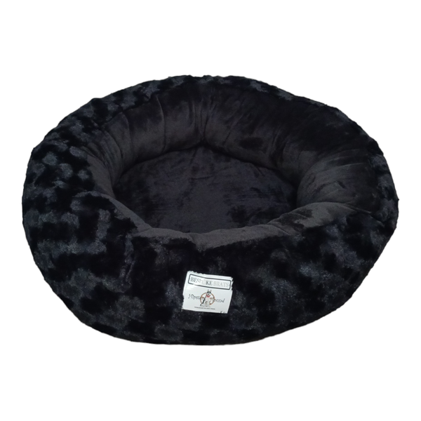 Large Dog Donut Bed Removable Cover Machine Washable - L147