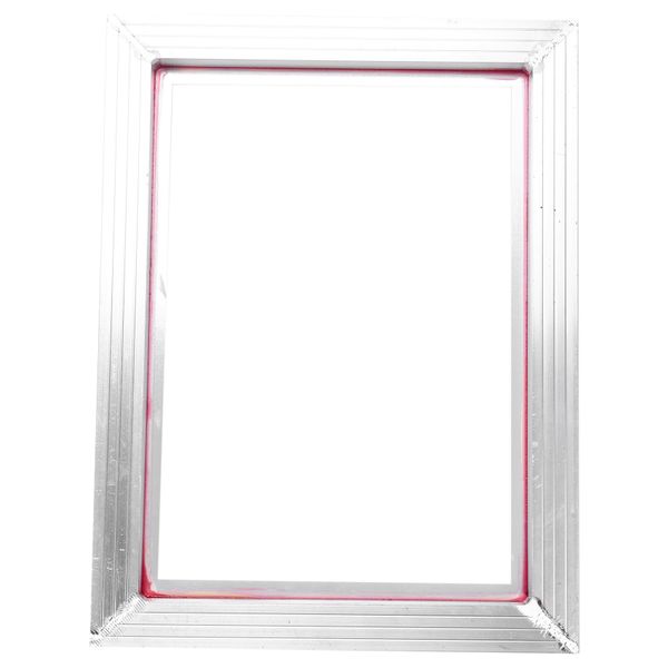 A3 Screen Printing Aluminum Frame 31X41Cm with White 43T Silk Mesh