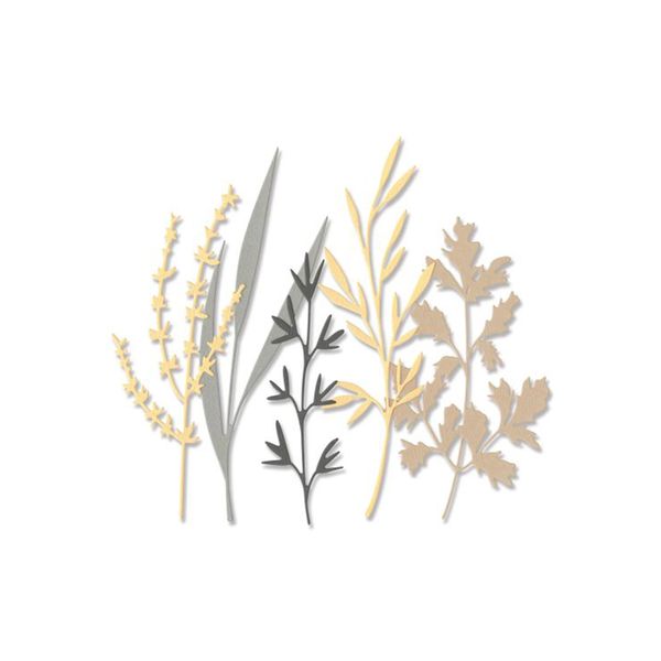 Sizzix Thinlits Die Set Woodland Stems by Olivia Rose