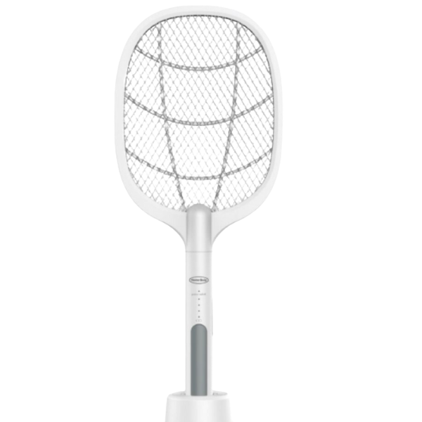 Rechargeable Mosquito Swatter With Trapping Light