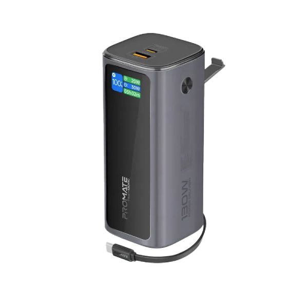 Promate TITAN-130RC Ultra Compact 130W Multi-Port Power Bank