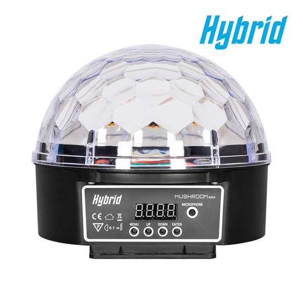 Hybrid Mushroom MKII with DMX - DJ Effect Lighting