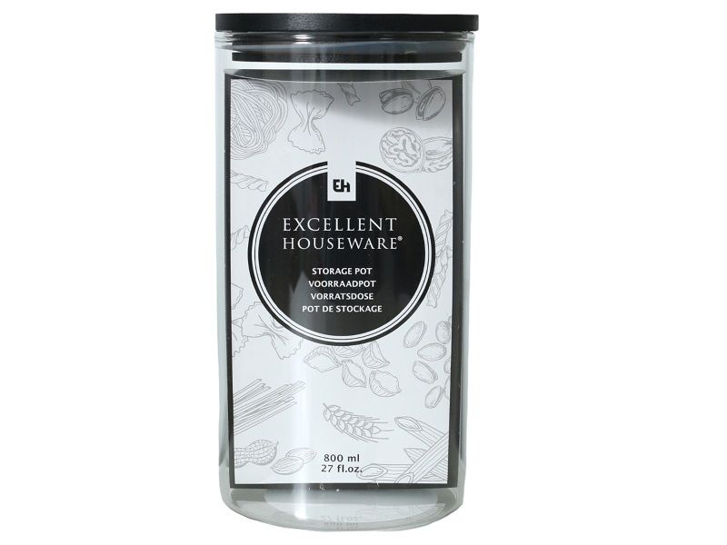 Excellent Homeware- Glass Storage Jar