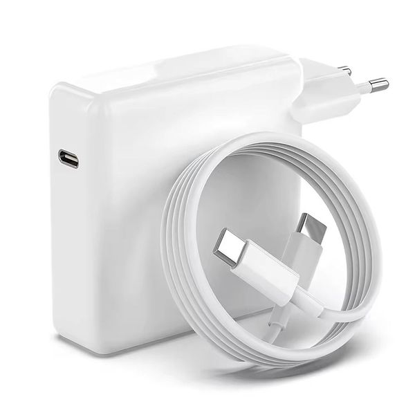 61W USB-C Power Adapter Compatible With MacBooks Magsafe &amp; Cell Phones-(GC)