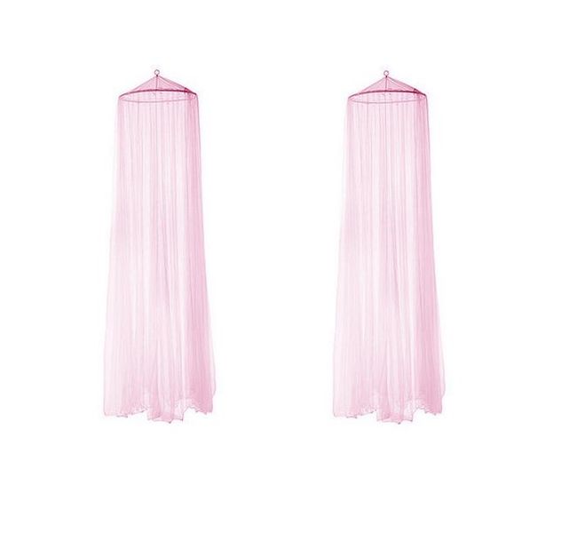 2 x Pink Mosquito and Insect Net