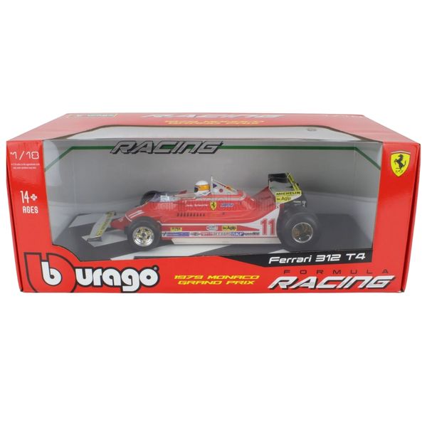 1:18 1979 Jody Scheckter -- Monaco GP Winner -- #11 Ferrari 312T4