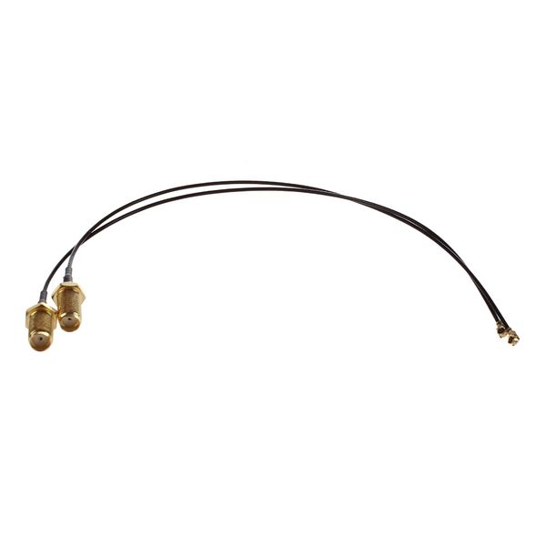 2X Wlan Antennas Pigtail Hirose Sma Box Adapter Cable Ipex Rsma