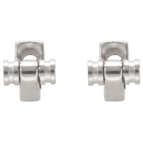 Set of 2 Chrome Roller String Retainer Trees Guitar Parts